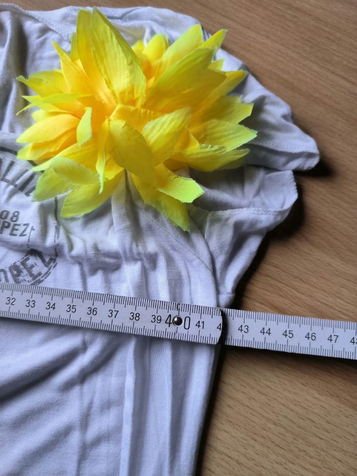 T-shirt blanc Au soleil de St Tropez taille M - photo numéro 6