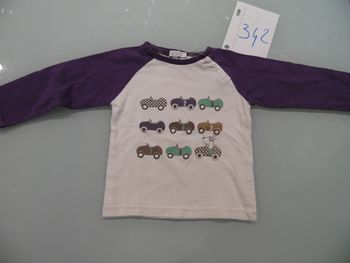 t-shirt manche longue in-extenso 12 mois