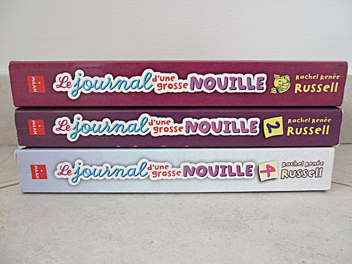 Lot de 3 livres enfant Le Journal d’une Grosse Nouille – Tomes 1, 2 et 4 - photo numéro 3