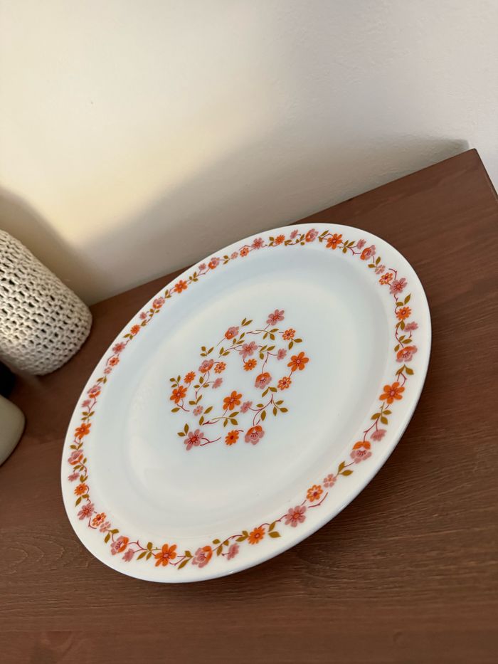 Plat  fleuris modèle Scania - Arcopal - photo numéro 2