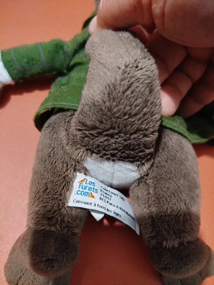 peluche François le furet furet.com - photo numéro 3