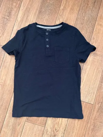 Polo bleu 8 ans