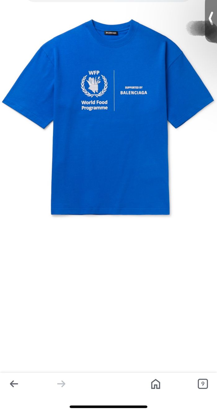 T-shirt Balenciaga x UNICEF