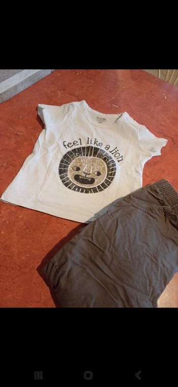 Ensemble bébé taille 6 mois