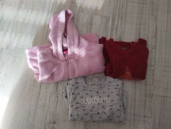 Pulls et gilet. 9 mois.