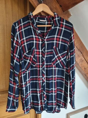 chemise camaïeu à carreau
