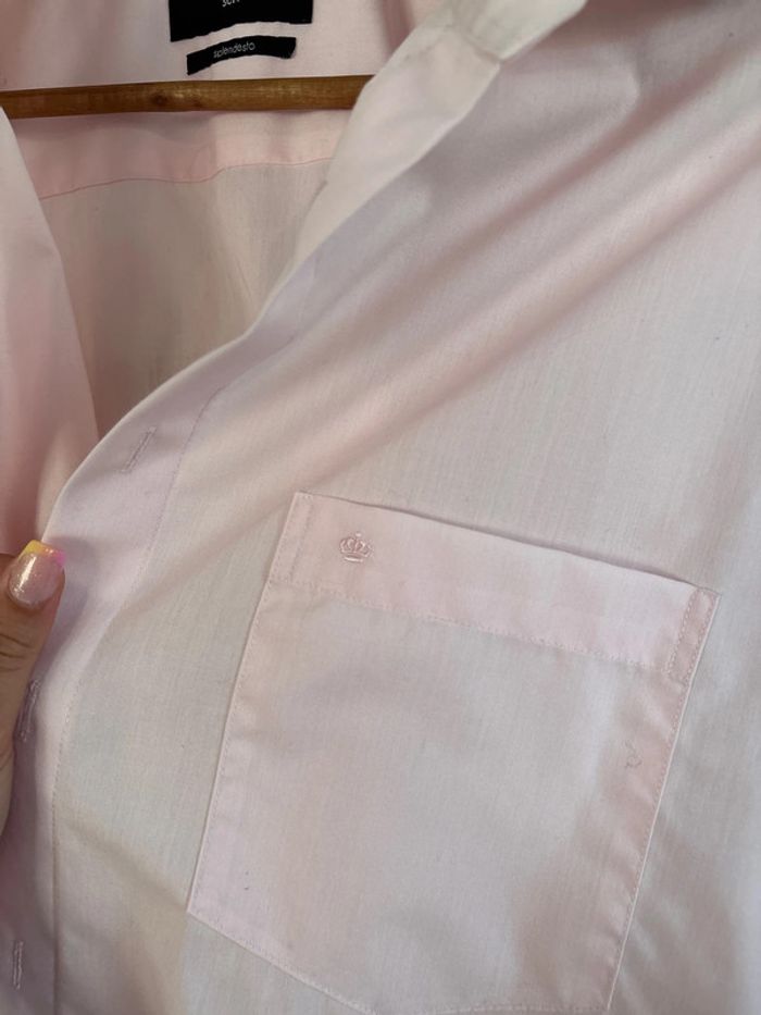 Chemise rose pale - photo numéro 4