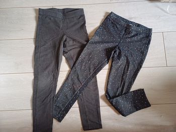 Lot de 2 jeggings - 8 ans
