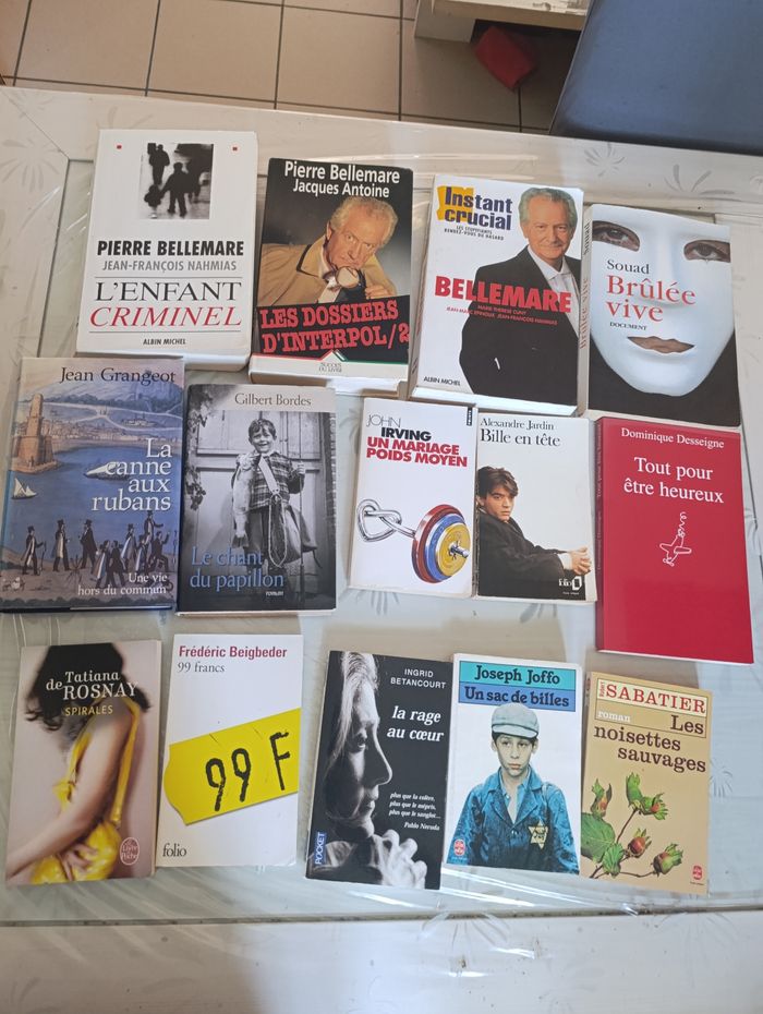 Lot de 14 romans litterature classique