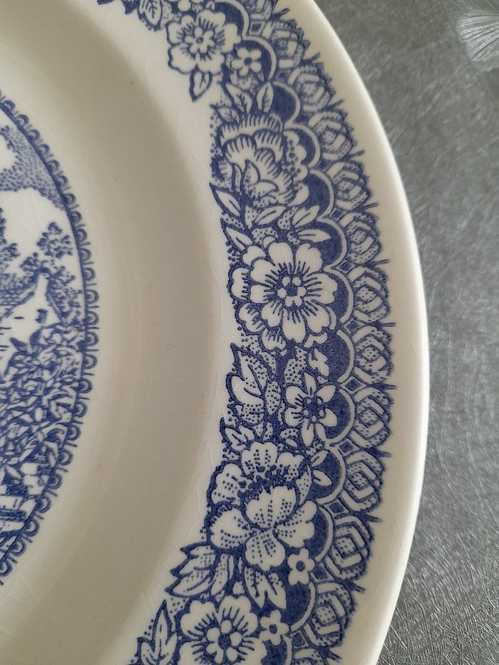 1 assiette en faïence - photo numéro 5