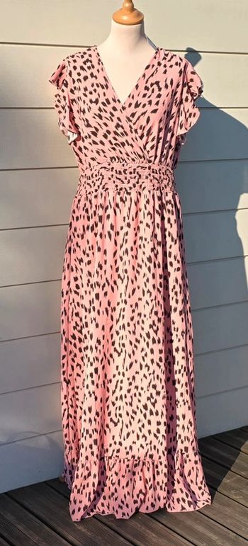 Robe style panthère léopard Taille L Neuve
