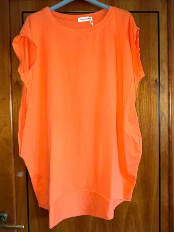 Long t-shirt / tunique orange New Collection