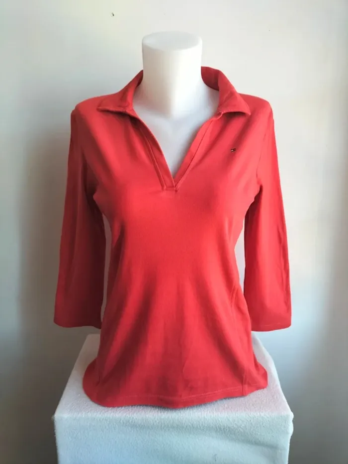 Blouse Femmes Manches 3/4 Tommy Hilfiger (M)