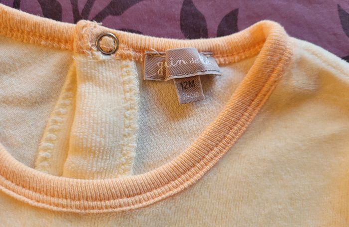 Lot de 4 pyjamas en velours (grenouillères) - photo numéro 6