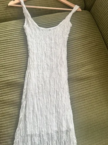 Robe Bershka blanche