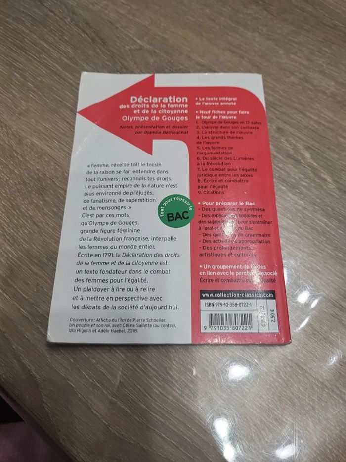 Déclaration des droits de la femme et de la citoyenne - photo numéro 2