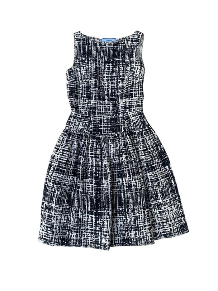 Robe sans manches en coton et lin Prada taille 38 IT (34 FR)