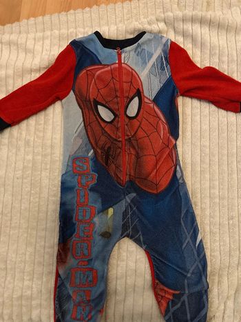 Sur pyjama polaire Spiderman