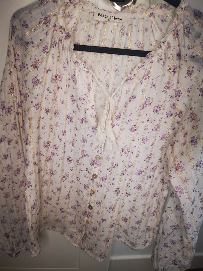 Blouse Peace n love neuve taille M