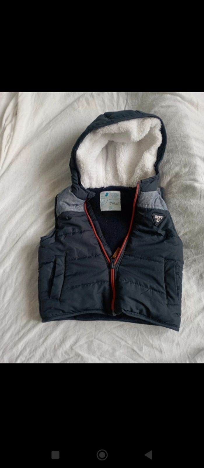 Manteau sans manches