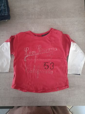 T-shirt manches longues Levi's garçon 18 mois