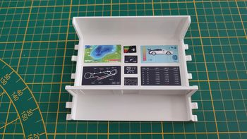 Panneau arrière référence 30054532 pièce détachée Playmobil #C61