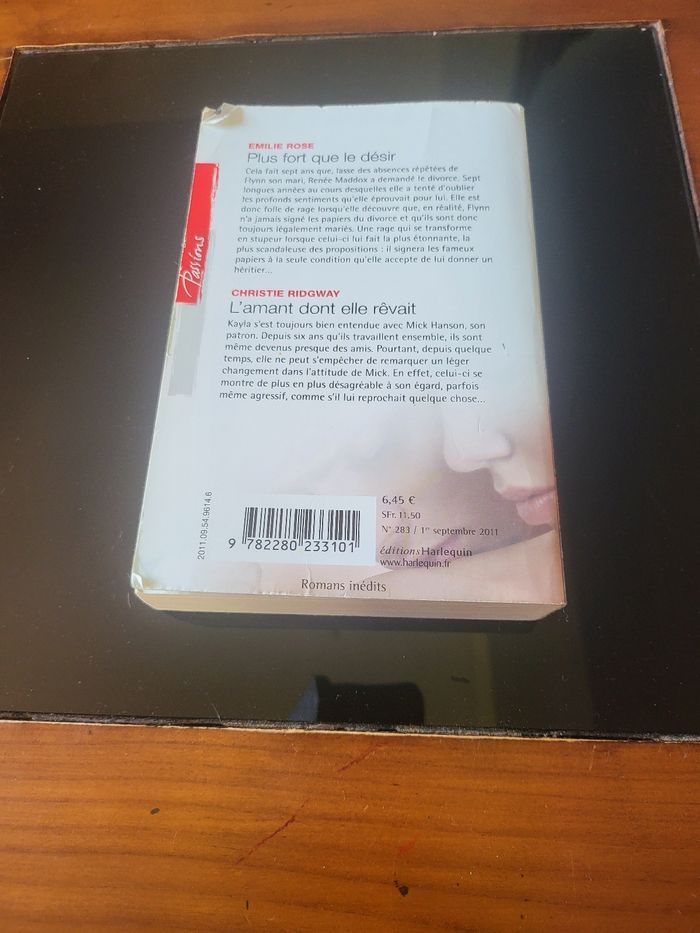 Livre 📖  plus fort que le désir/l'amant dont  elle rêvait - photo numéro 5