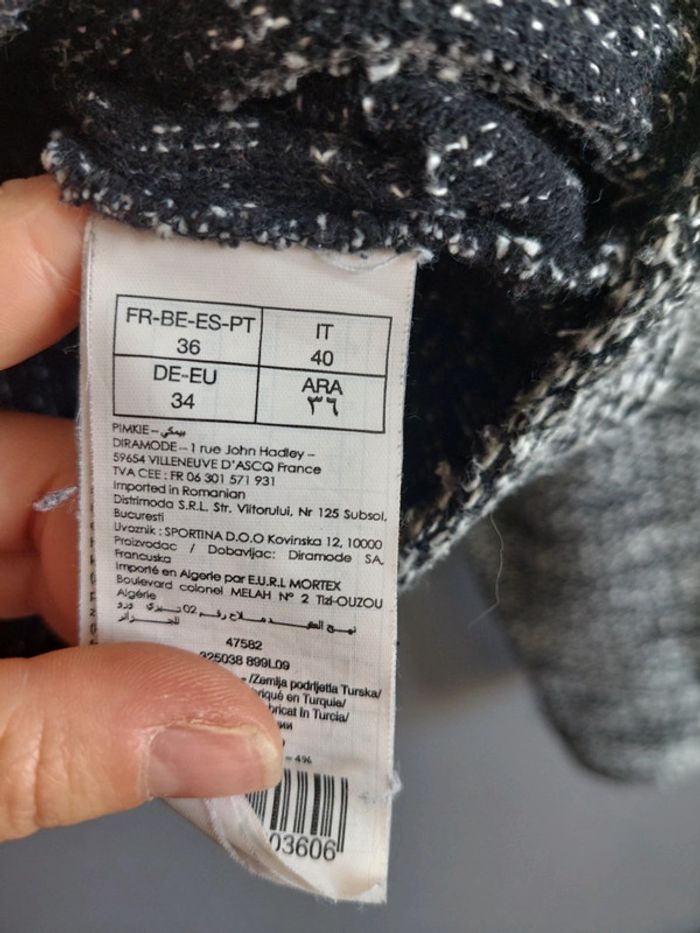 Veste perfecto chinée - photo numéro 6