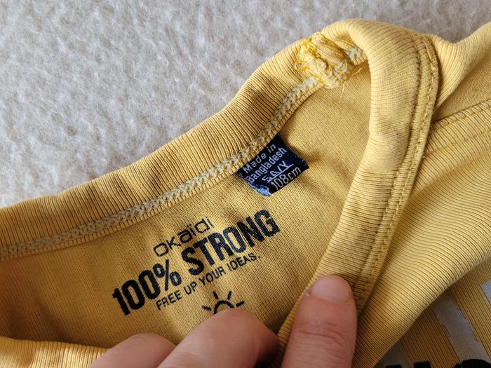 T-shirt manches longues okaidi 5 ans - photo numéro 5