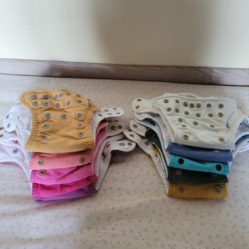 Lot 10 couches lavables