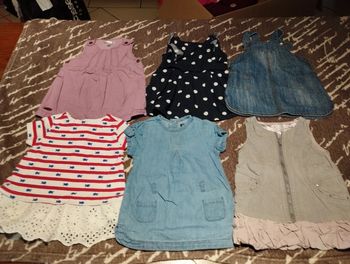 Lot 6 robes 6 mois