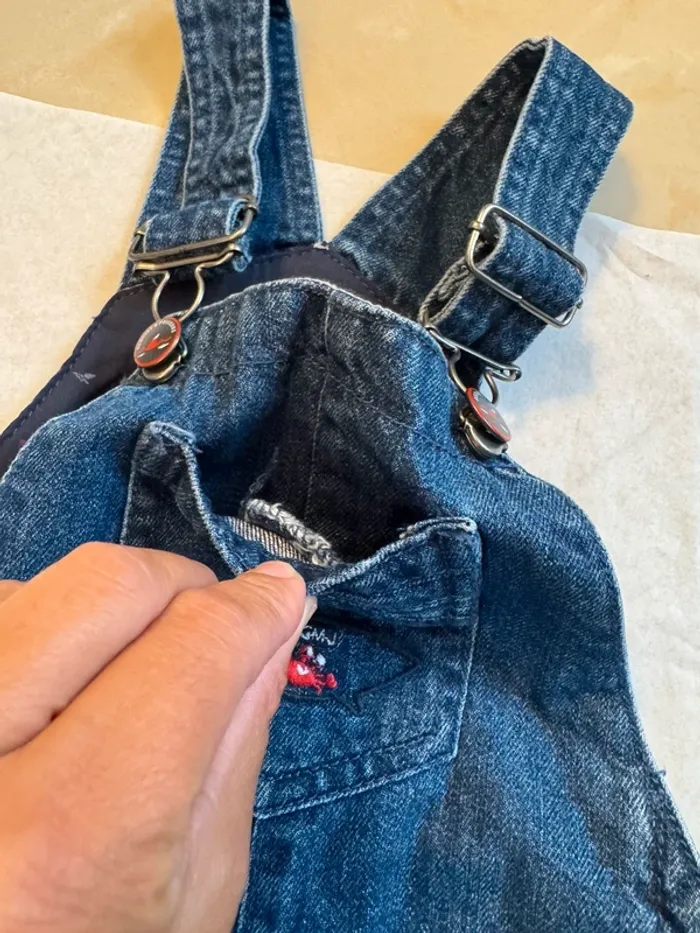 Salopettes fille Sergent Major taille 4/5 ans neuf avec étiquette - photo numéro 5