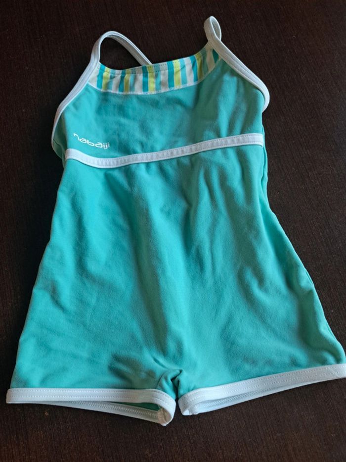 Maillot de bain 1 pièce fille 3 ans Décathlon