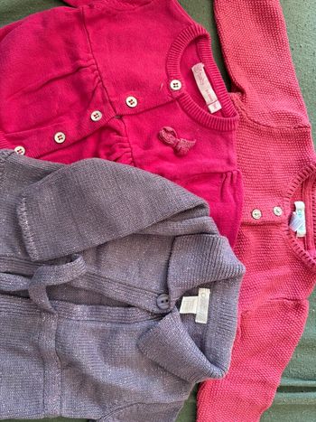 Lot de gilets en 3 mois 