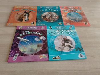 Lot de 5 livres, le sais-tu 100 infos à découvrir