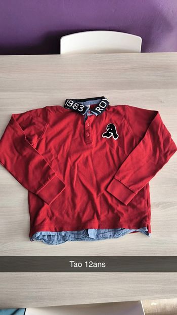Pull tao taille 12ans