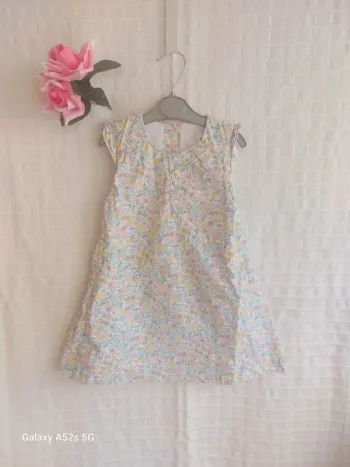 Robe fleuris Grain de blé 24 mois