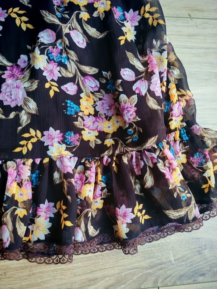 Jupe multicolore bershka 38 - photo numéro 3