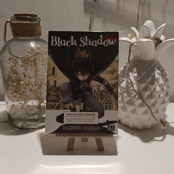 Manga black shadow tome 1 en épreuve non corrigée