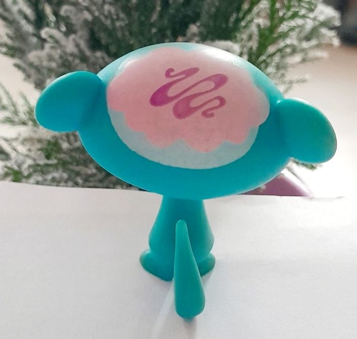 Figurine Littlest Pet Shop Mangouste bleue et rose - photo numéro 2