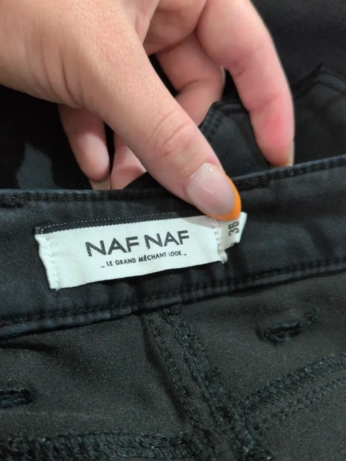 Pantalon noir Naf naf – Taille 36 – Très bon état - photo numéro 4