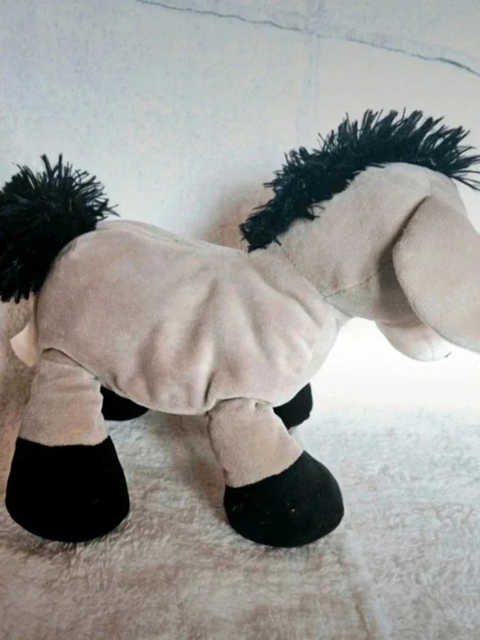 Petit âne en peluche - photo numéro 5