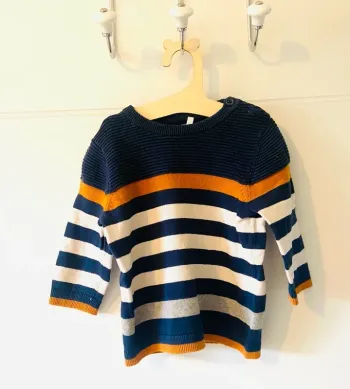 Pull rayé