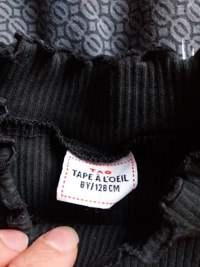 Tshirt manche longue 8 ans tape a l'œil - photo numéro 2