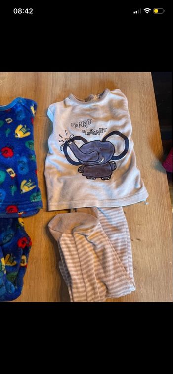 Lot pyjama bébé