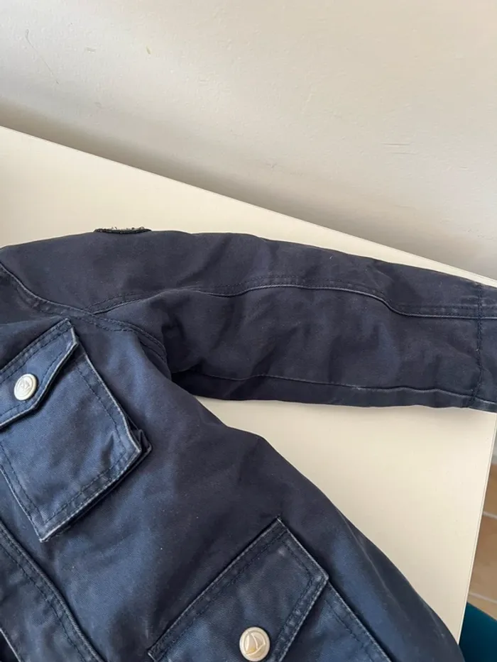 Veste polaire petit bateau bleu marine 3 ans - photo numéro 5