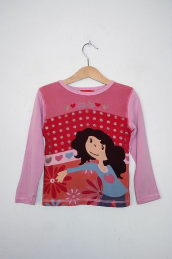 Tee shirt rose bien porté Tissaia 5 ans
