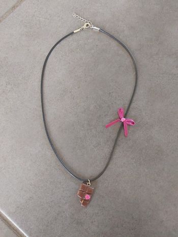 Collier chocolat