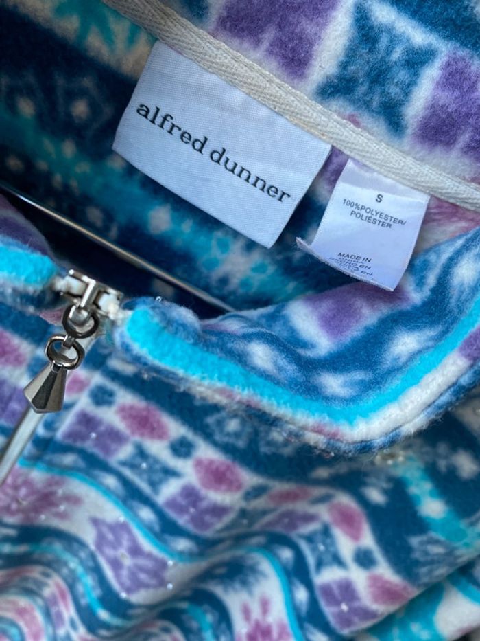 Veste polaire à motifs vintage Alfred dunner S - photo numéro 5