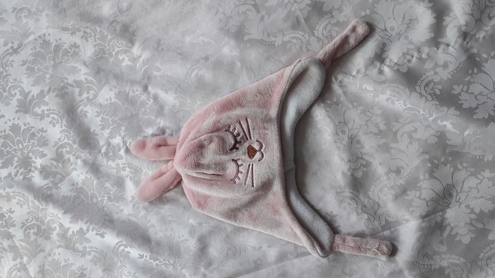 Bonnet tout doux, tout chaud rose